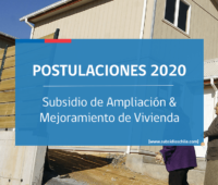 Subsidio de ampliación y mejoramiento de Vivienda 2020: Requisitos para postular